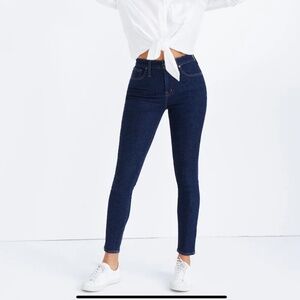 Madewell Curvy High Rise Skinny Jeans 37 Tall 31” inseam